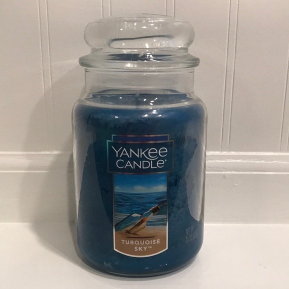 Yankee Candle ‘Turquoise Sky’ 🌌 candle 🕯